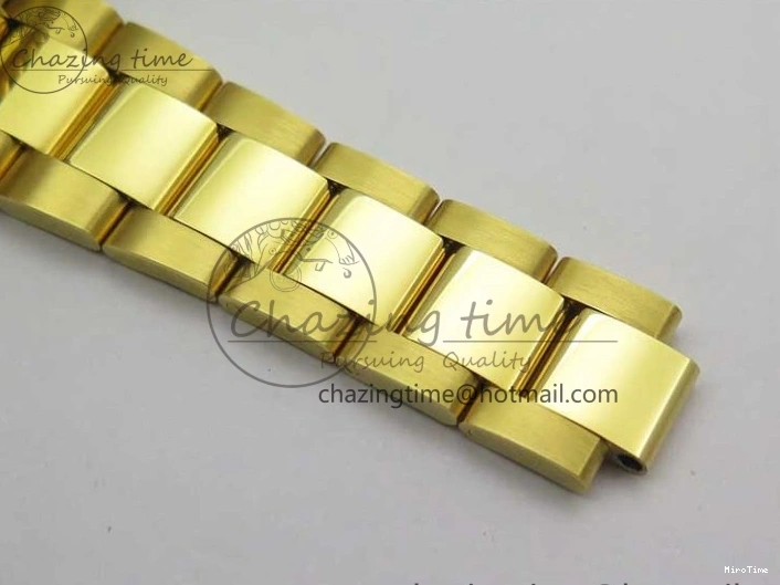 MiroTime 0111 WaterResistant Submariner 116618 LN D1F Best Edition YG Wrapped Black Dial on YG Wrapped Bracelet A 2588